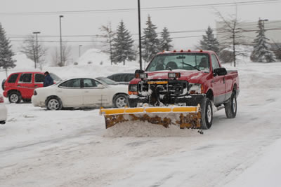 snow plowing and snow removal services
